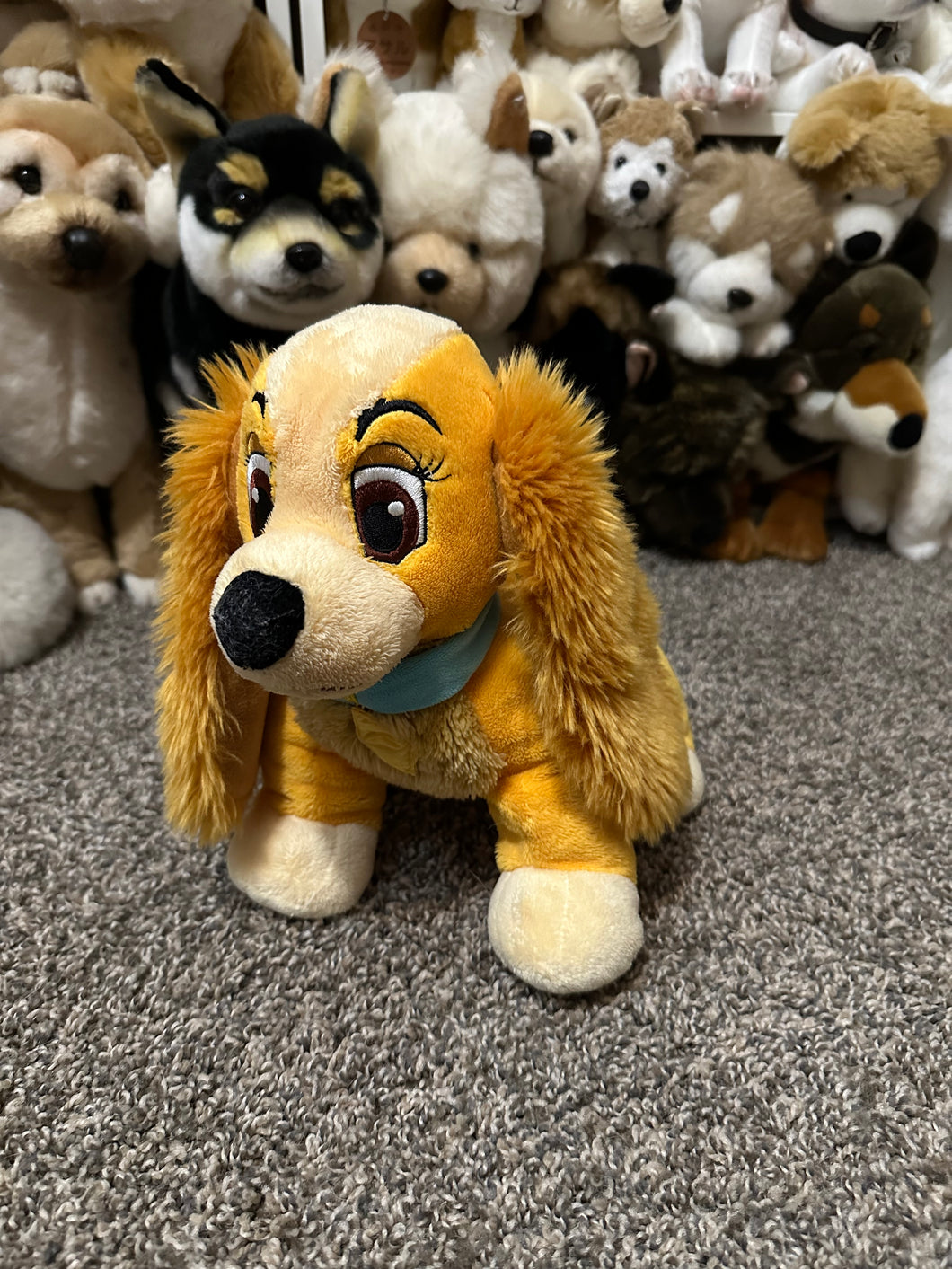 Lady and the Tramp Lady plush