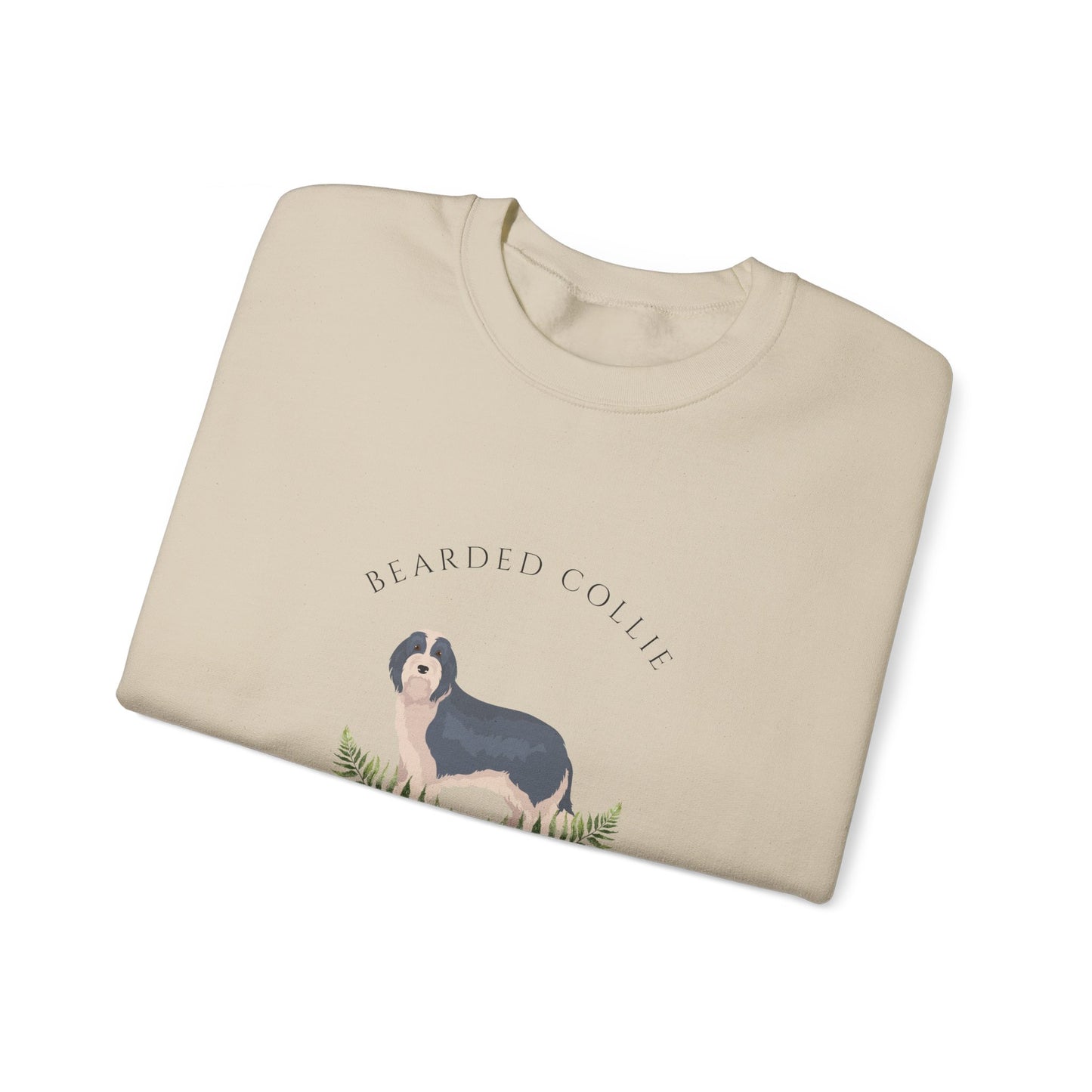 Bearded Collie Dog Social Club Unisex Heavy Blend Crewneck Sweatshirt, Dog Mom Gift