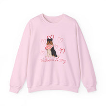 Load image into Gallery viewer, Collie Dog Valentines Day Unisex Heavy Blend Crewneck Sweatshirt
