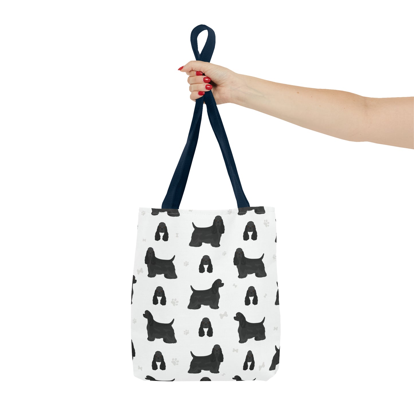 American Cocker Spaniel Dog Tote Bag, Cocker Spaniel Dog Mom Gift