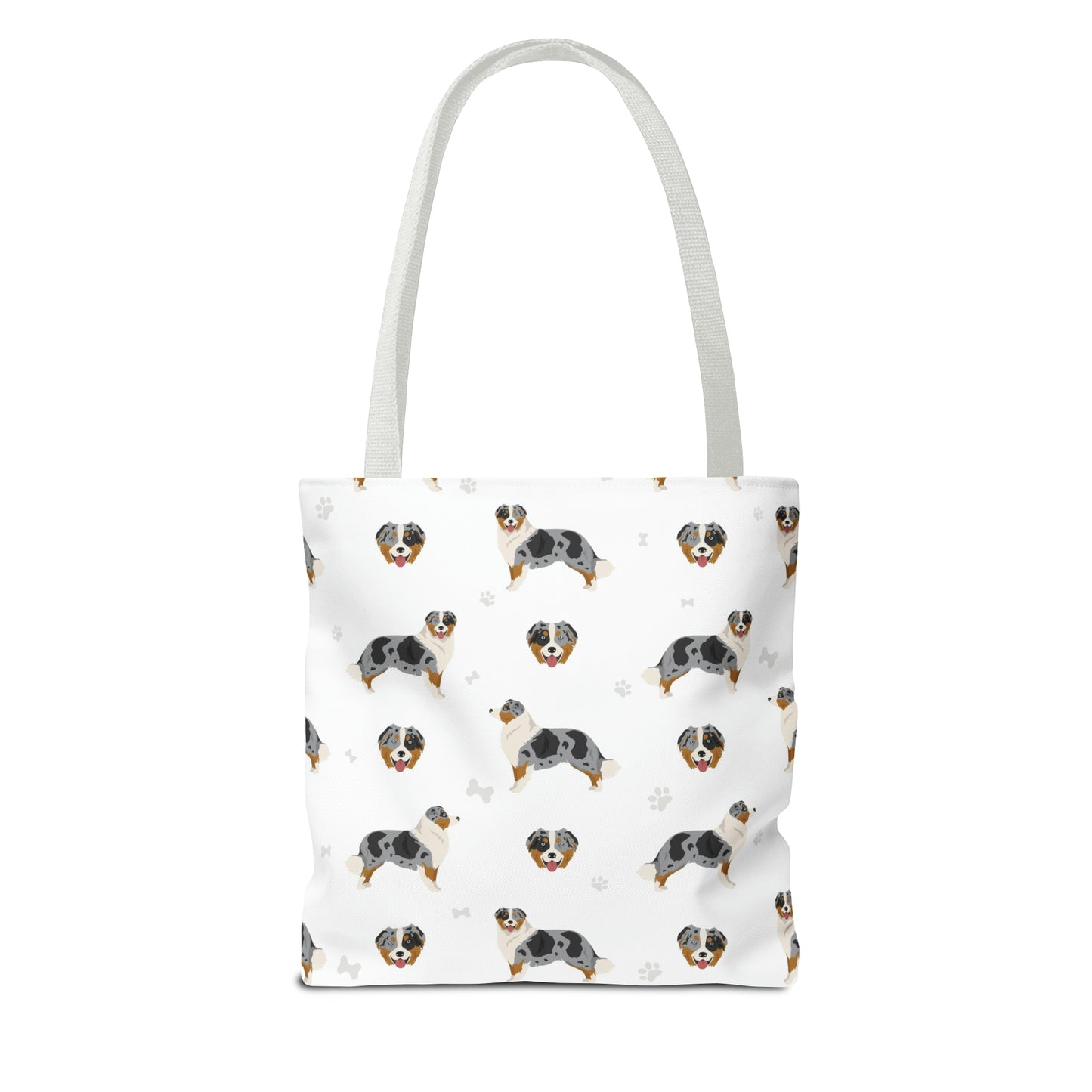 Australian Shepherd Dog Tote Bag, Aussie Dog Mom Gift