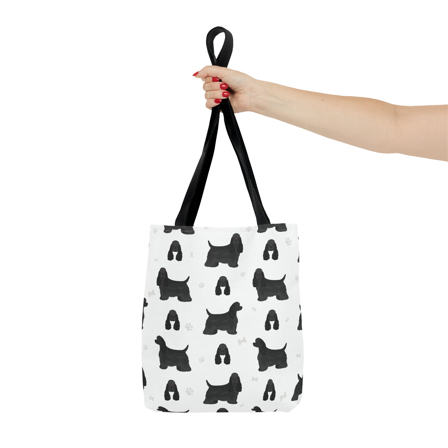 American Cocker Spaniel Dog Tote Bag, Cocker Spaniel Dog Mom Gift