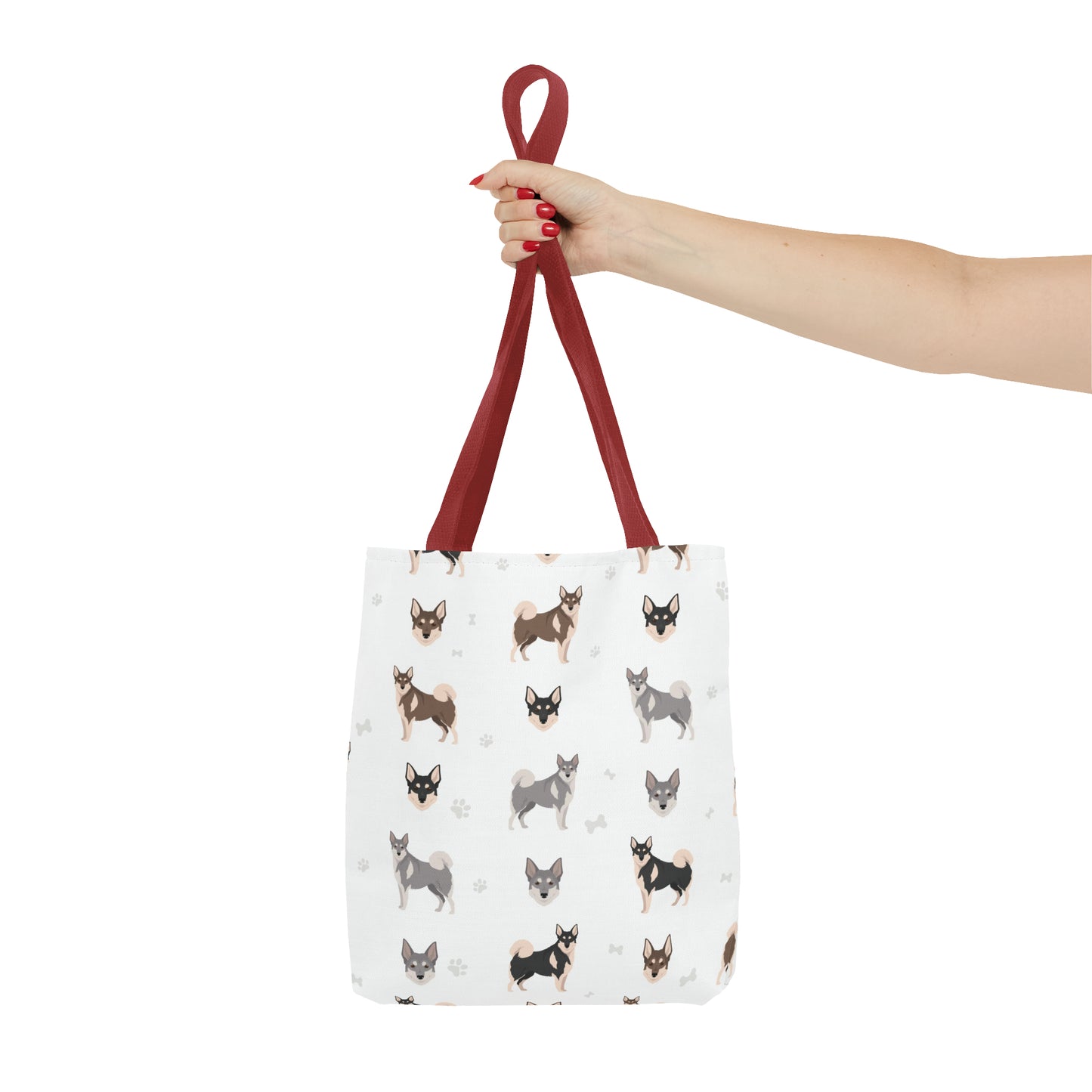 Swedish Elkhound Dog Tote Bag, Pyrenees Dog Mom Gift