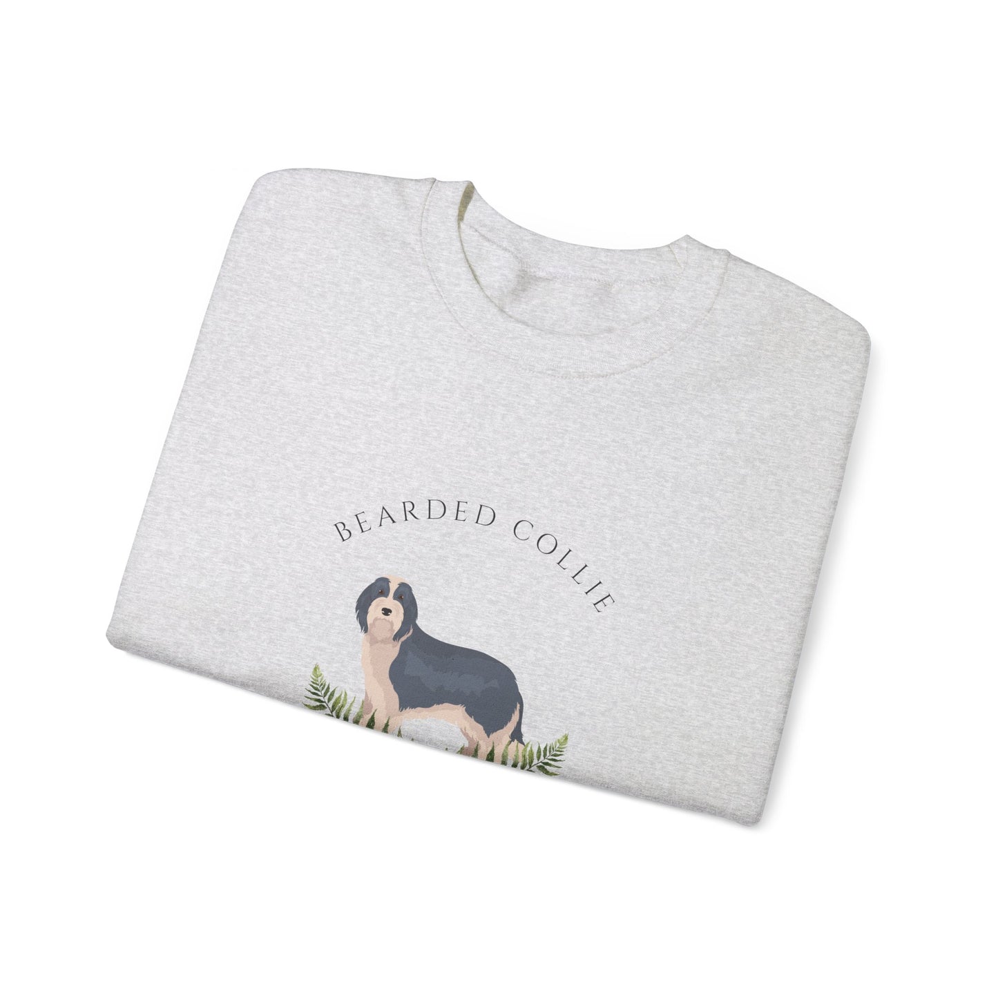 Bearded Collie Dog Social Club Unisex Heavy Blend Crewneck Sweatshirt, Dog Mom Gift