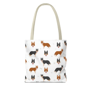 Welsh Sheepdog Dog Tote Bag, Sheepdog Dog Mom Gift