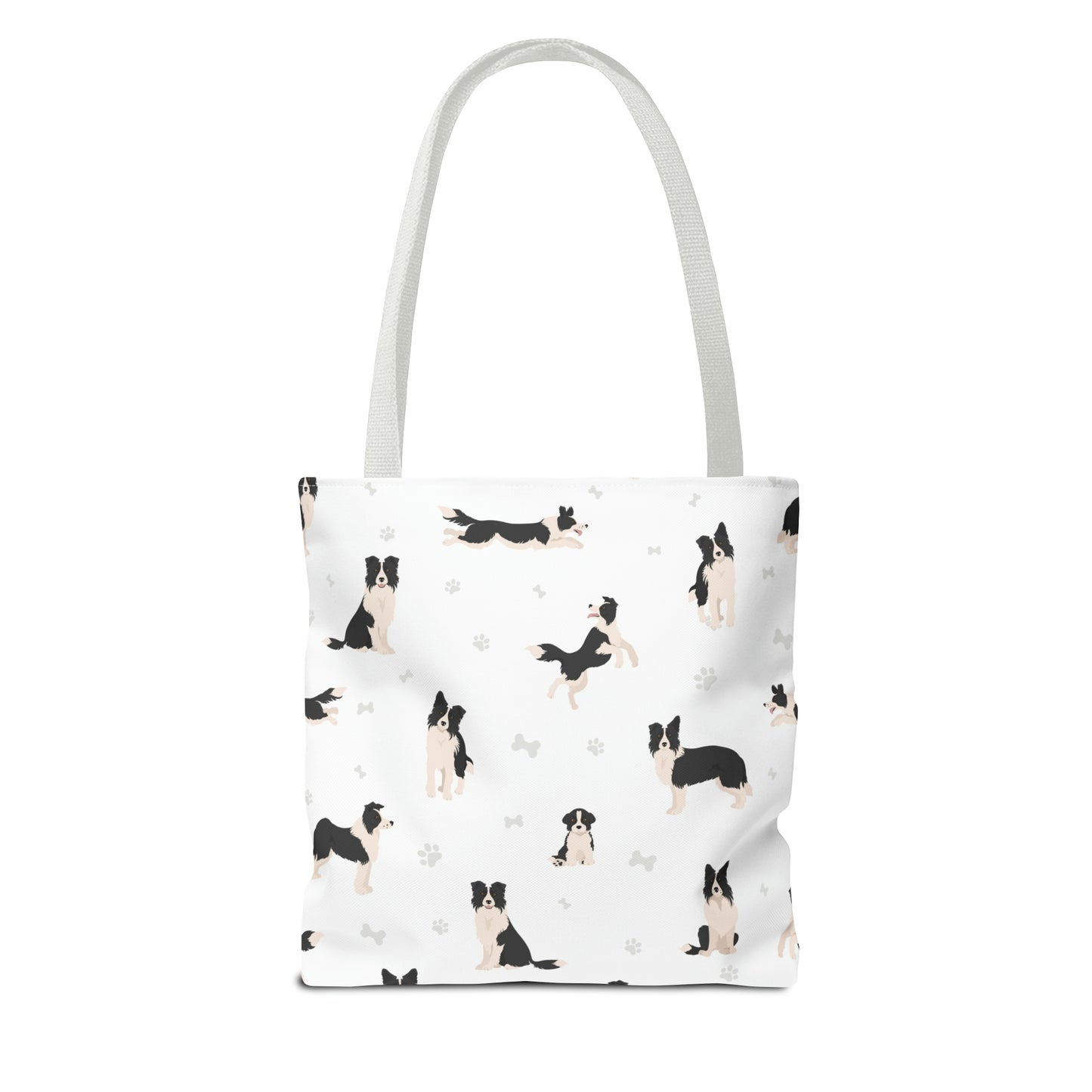 Border Collie Dog Tote Bag, Akita Dog Mom Gift