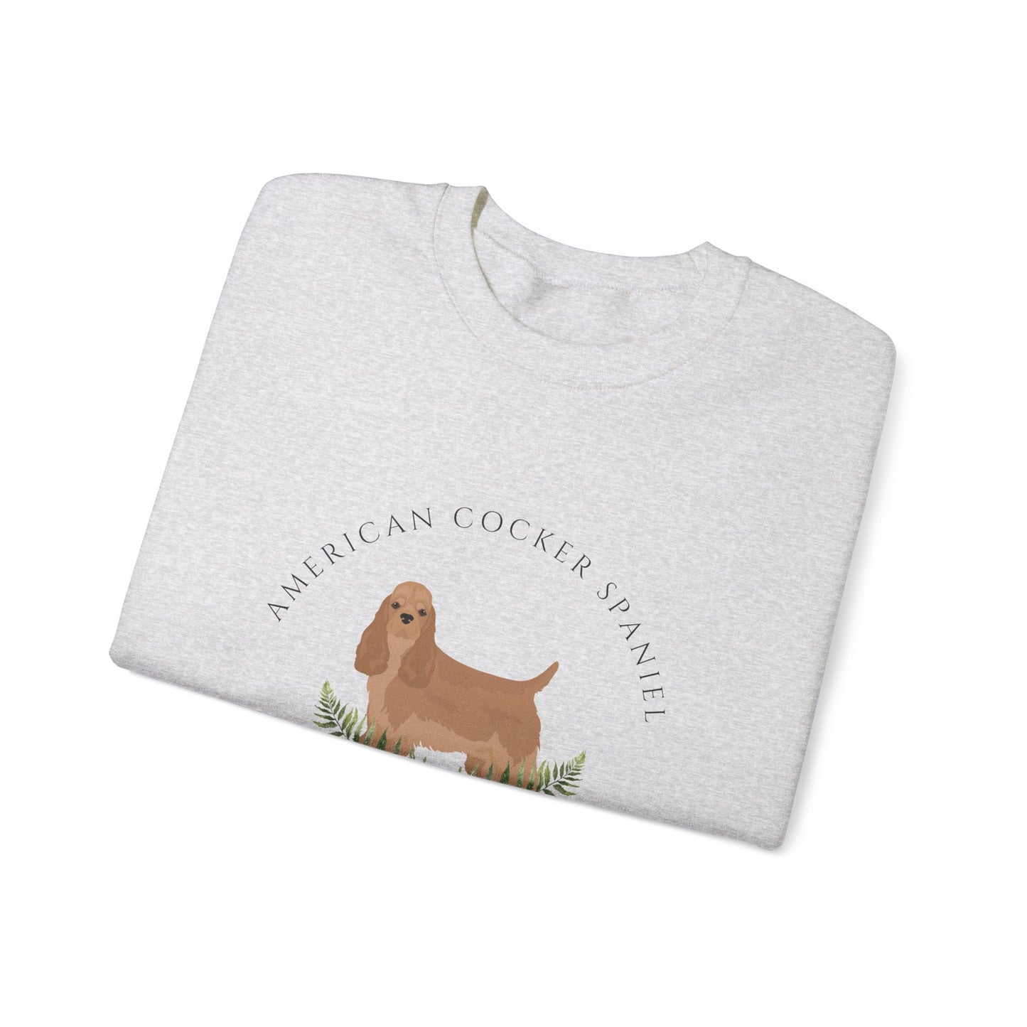 American Cocker Spaniel Dog Social Club Unisex Heavy Blend Crewneck Sweatshirt, Dog Mom Gift