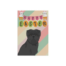 Load image into Gallery viewer, Affenpinscher Dog Easter Garden Flag
