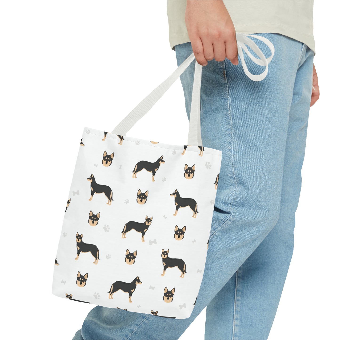 Lapponian Herder Dog Tote Bag, Lapponian Dog Mom Gift