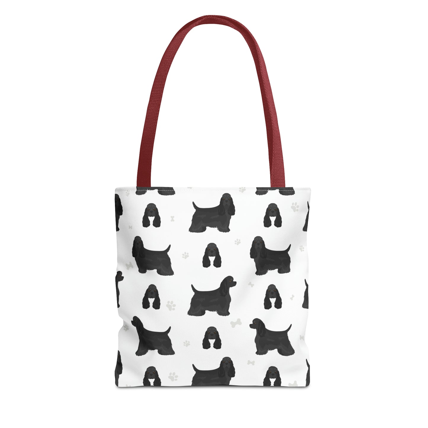 American Cocker Spaniel Dog Tote Bag, Cocker Spaniel Dog Mom Gift