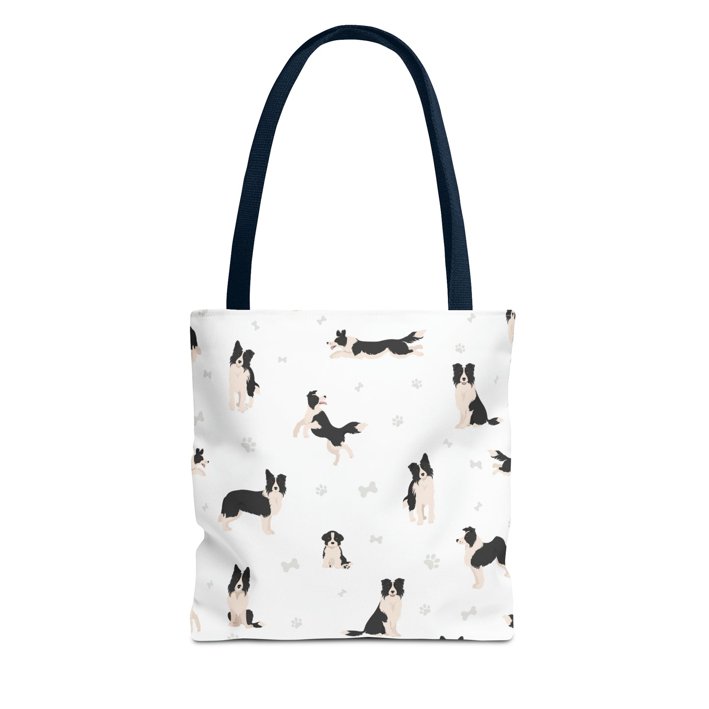 Border Collie Dog Tote Bag, Akita Dog Mom Gift