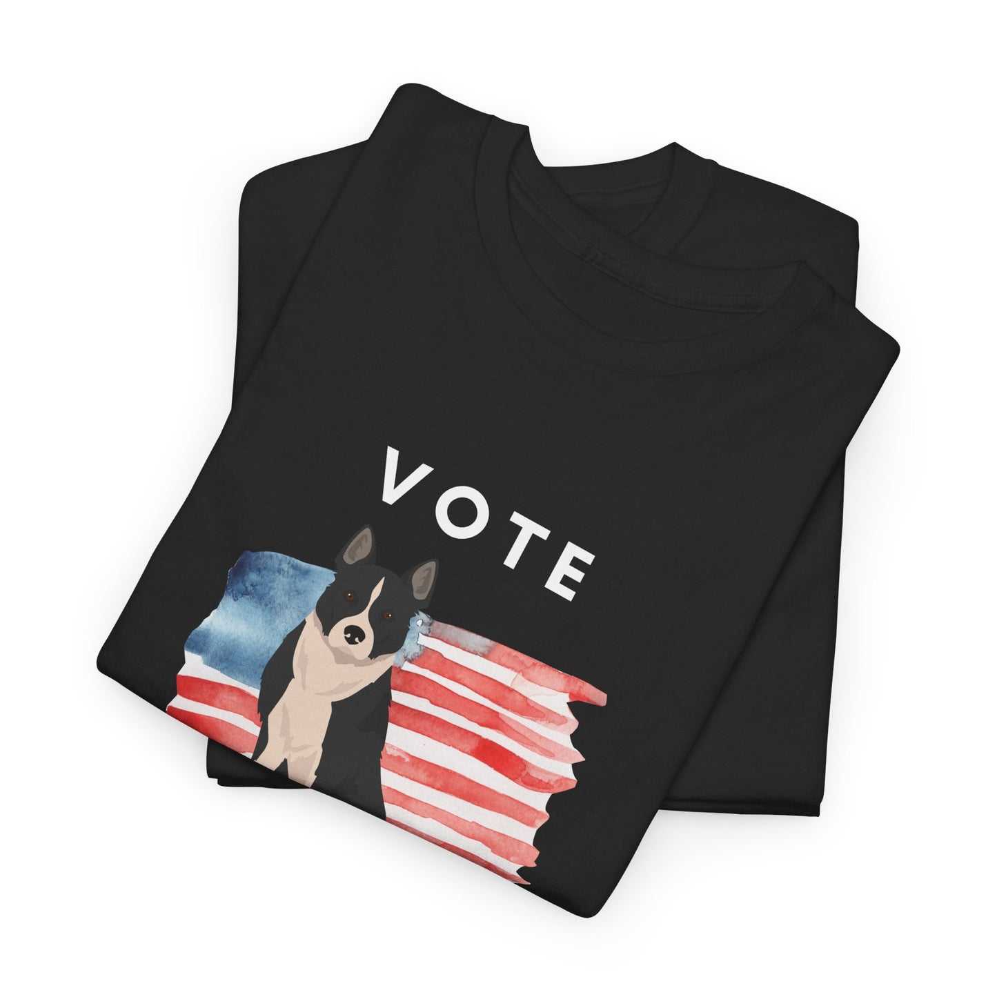 Karelian Bear Dog Vote 2024, Election Unisex Heavy Cotton Tee, Dog Mom Gift, AKC