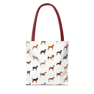 AKC Hound Dog Group Tote Bag, Dog Mom Gift