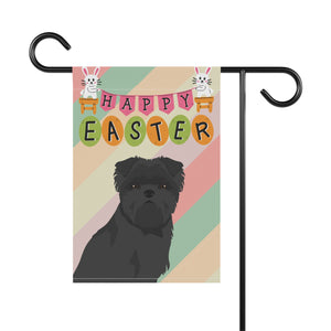 Affenpinscher Dog Easter Garden Flag