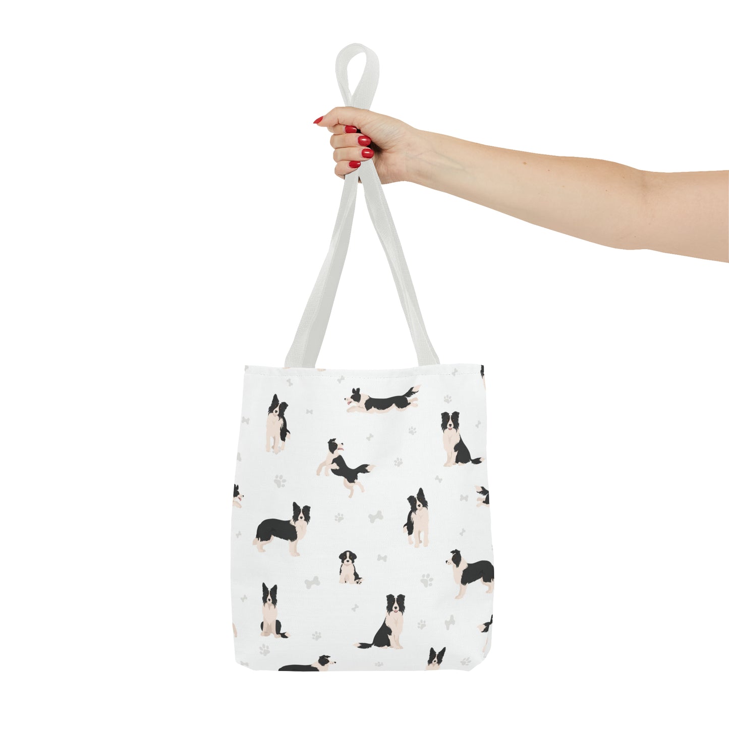 Border Collie Dog Tote Bag, Akita Dog Mom Gift