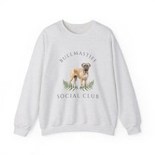 Load image into Gallery viewer, Bullmastiff Dog Social Club Unisex Heavy Blend Crewneck Sweatshirt, Bullmastiff Dog Mom Gift
