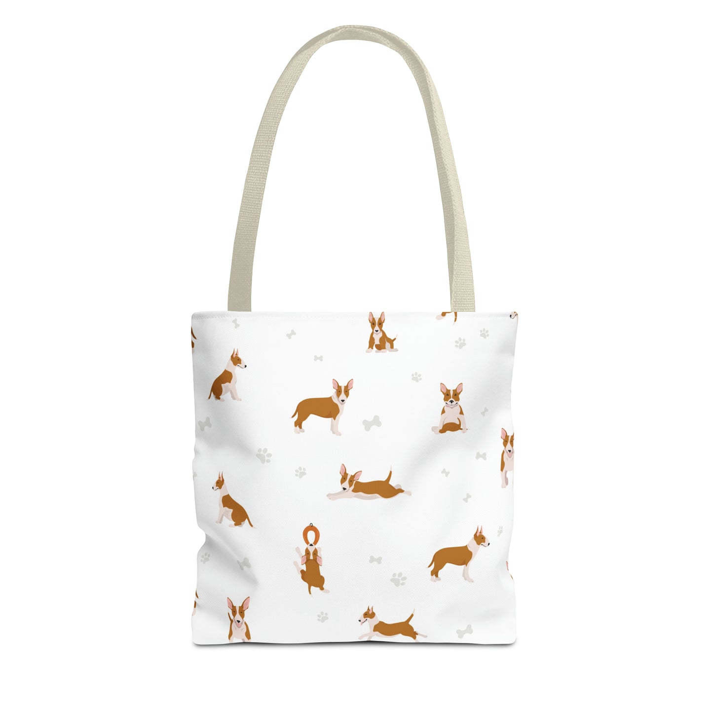 Bull Terrier Dog Tote Bag, Bull Terrier Dog Mom Gift