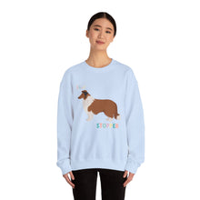 Load image into Gallery viewer, Collie Dog Show Stopper Unisex Heavy Blend Crewneck Sweatshirt,Dog Mom Gift
