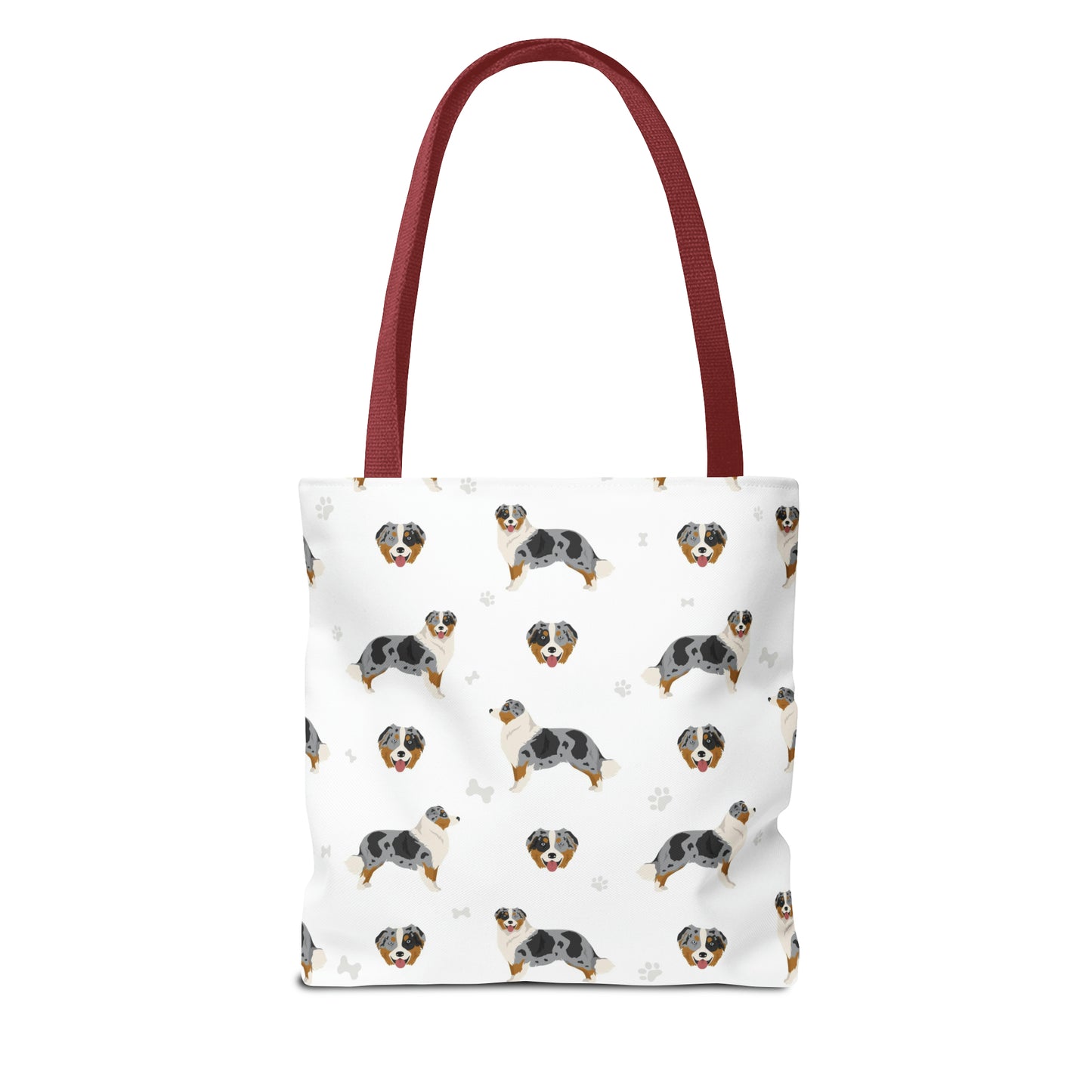 Australian Shepherd Dog Tote Bag, Aussie Dog Mom Gift