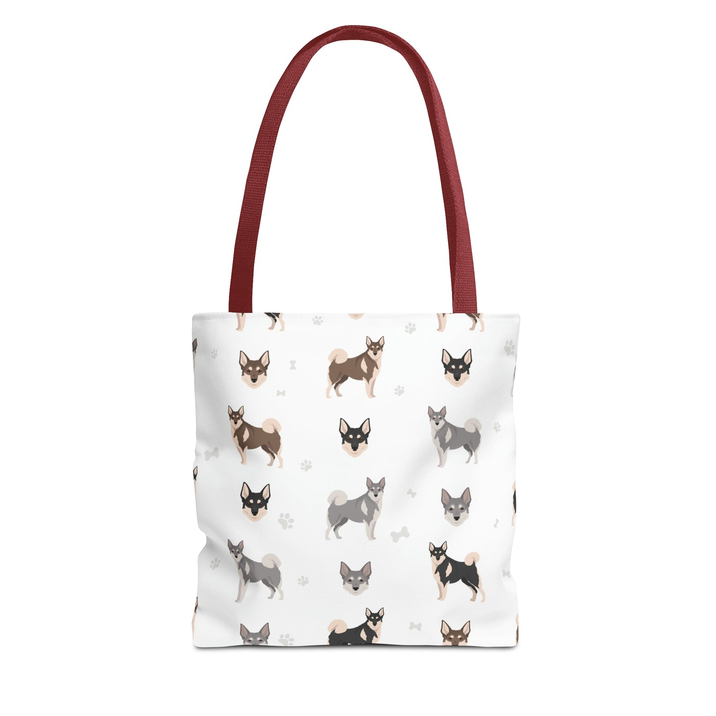 Swedish Elkhound Dog Tote Bag, Pyrenees Dog Mom Gift