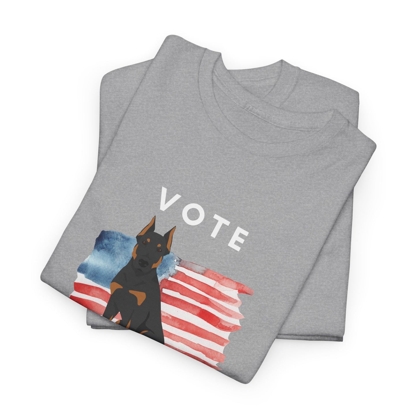 Beauceron Dog Vote 2024, Election Unisex Heavy Cotton Tee, Dog Mom Gift, AKC