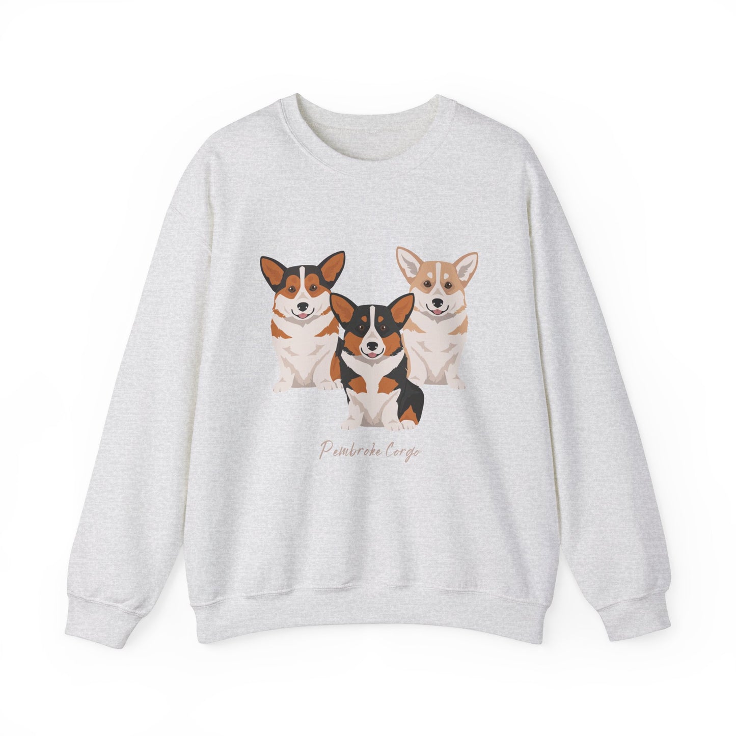 Pembroke Welsh Corgi Dog Unisex Heavy Blend Crewneck Sweatshirt, Corgi Mom, Corgi Gift, Corgi Lover