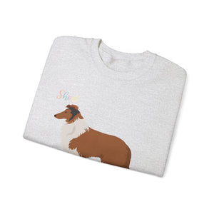 Collie Dog Show Stopper Unisex Heavy Blend Crewneck Sweatshirt,Dog Mom Gift