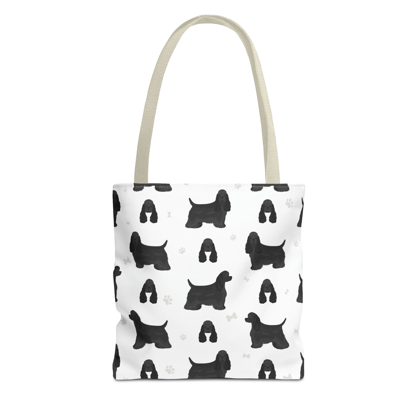 American Cocker Spaniel Dog Tote Bag, Cocker Spaniel Dog Mom Gift