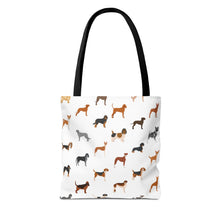 Load image into Gallery viewer, AKC Hound Dog Group Tote Bag, Dog Mom Gift
