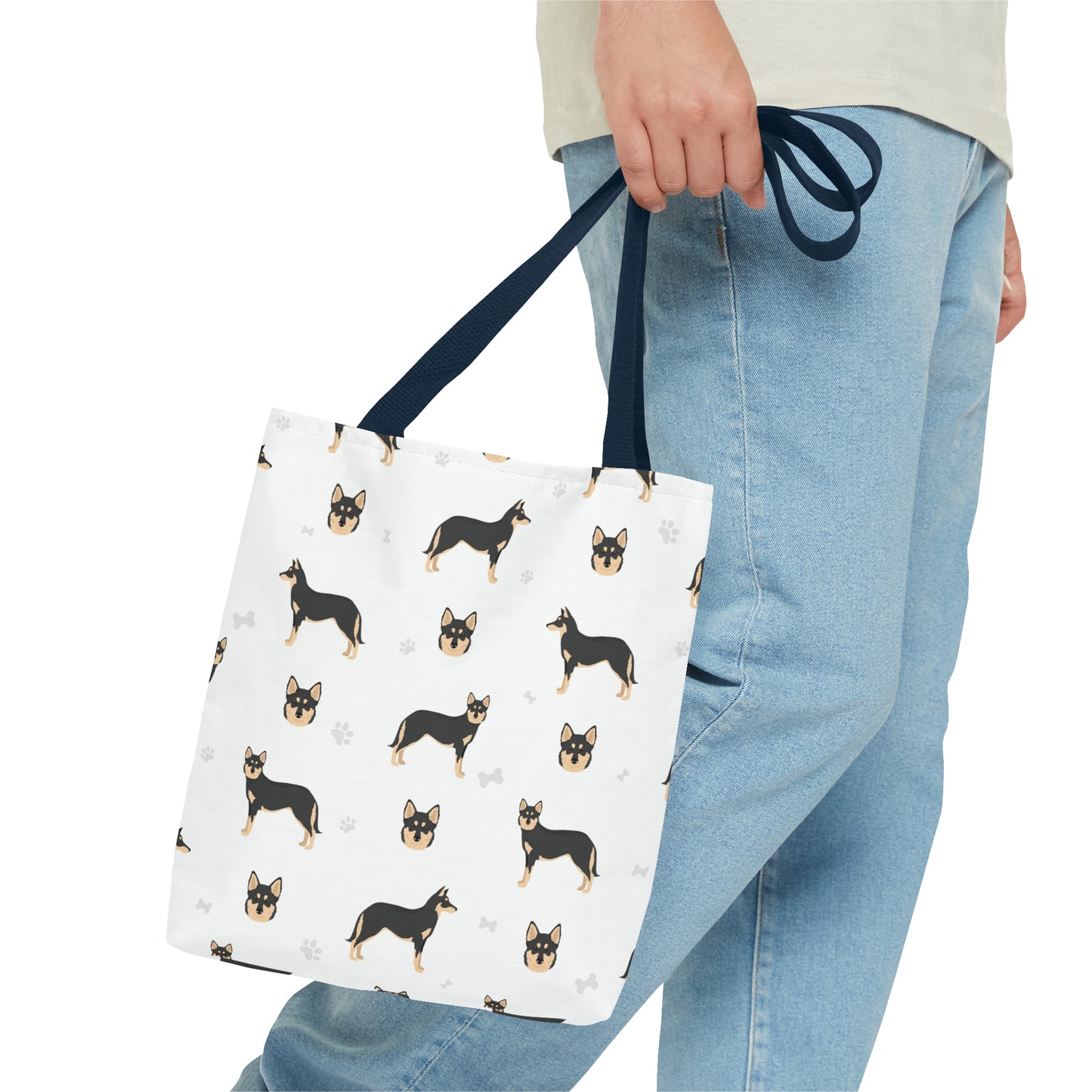 Lapponian Herder Dog Tote Bag, Lapponian Dog Mom Gift