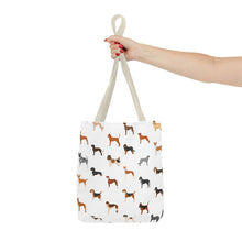 Load image into Gallery viewer, AKC Hound Dog Group Tote Bag, Dog Mom Gift
