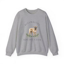 Load image into Gallery viewer, Bullmastiff Dog Social Club Unisex Heavy Blend Crewneck Sweatshirt, Bullmastiff Dog Mom Gift
