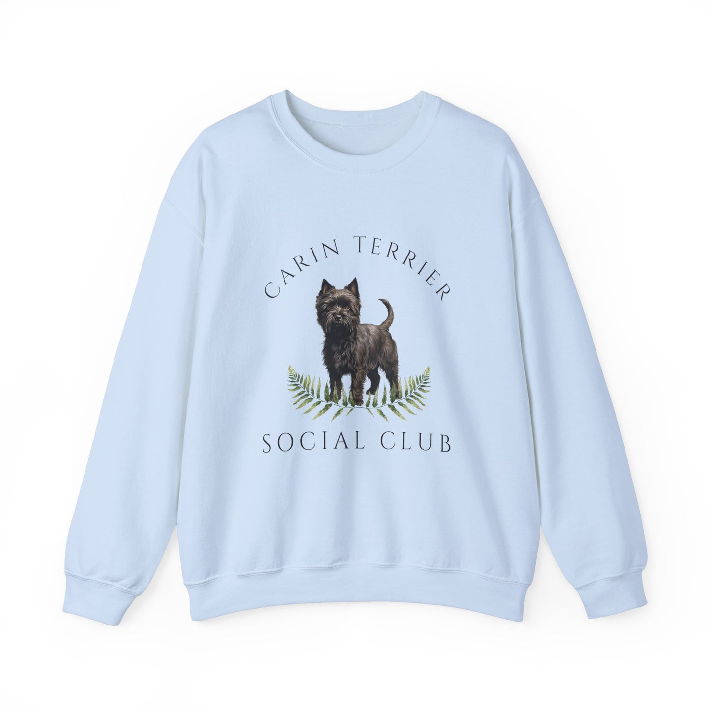 Cairn Terrier Dog Social Club Unisex Heavy Blend Crewneck Sweatshirt, Terrier Dog Mom Gift