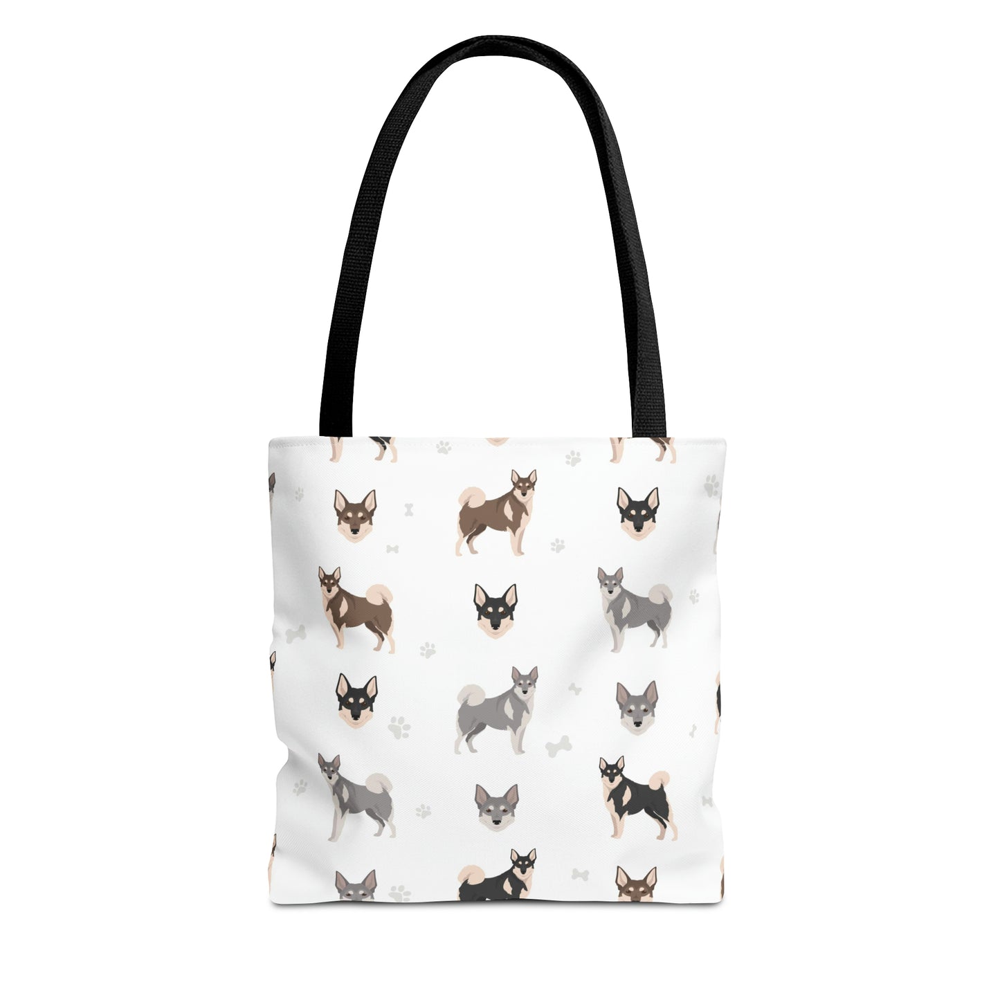 Swedish Elkhound Dog Tote Bag, Pyrenees Dog Mom Gift