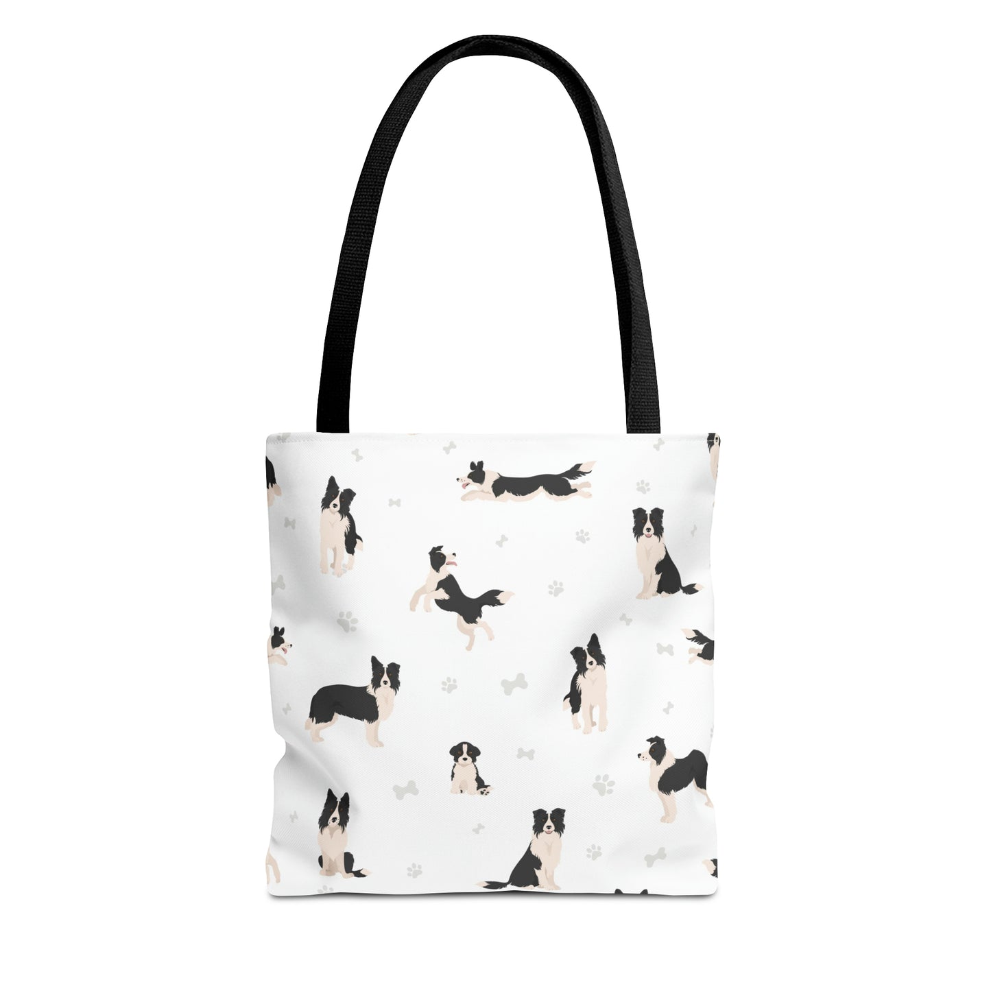 Border Collie Dog Tote Bag, Akita Dog Mom Gift