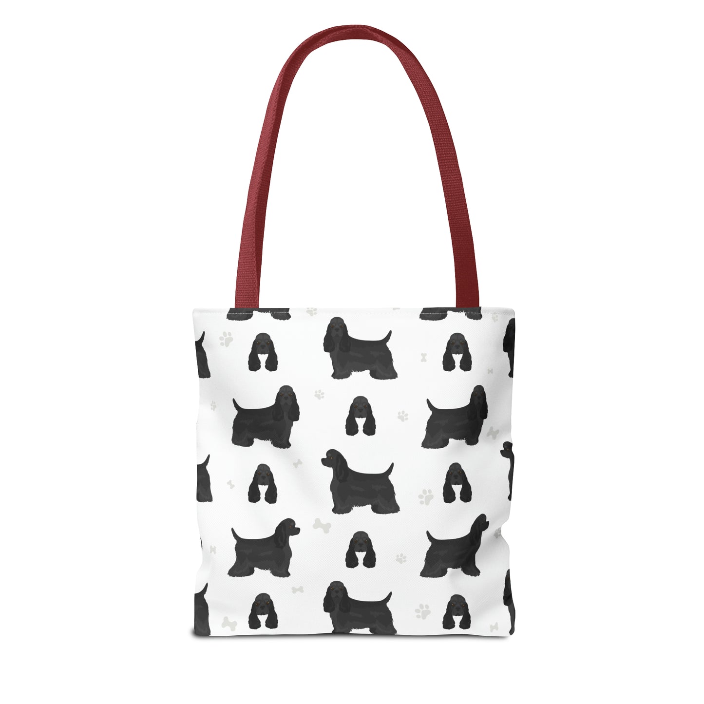 American Cocker Spaniel Dog Tote Bag, Cocker Spaniel Dog Mom Gift