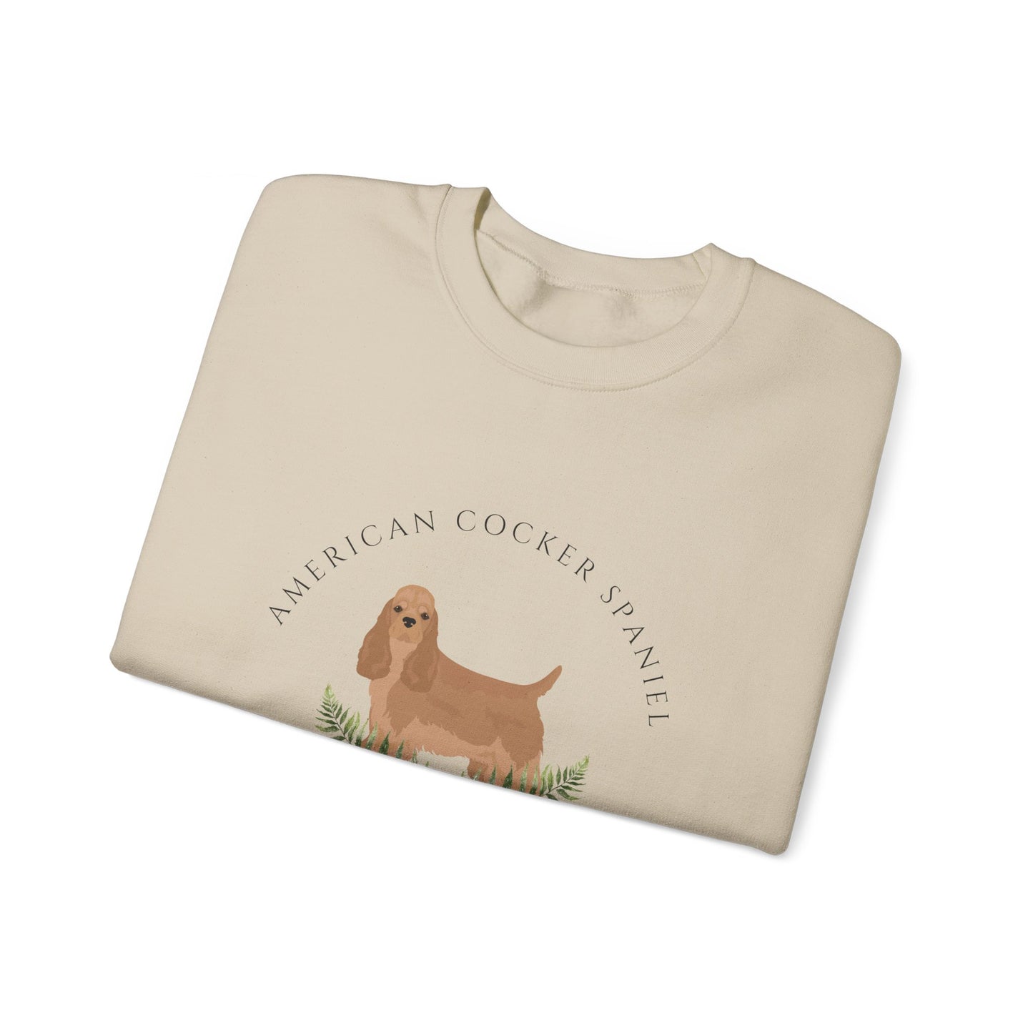 American Cocker Spaniel Dog Social Club Unisex Heavy Blend Crewneck Sweatshirt, Dog Mom Gift