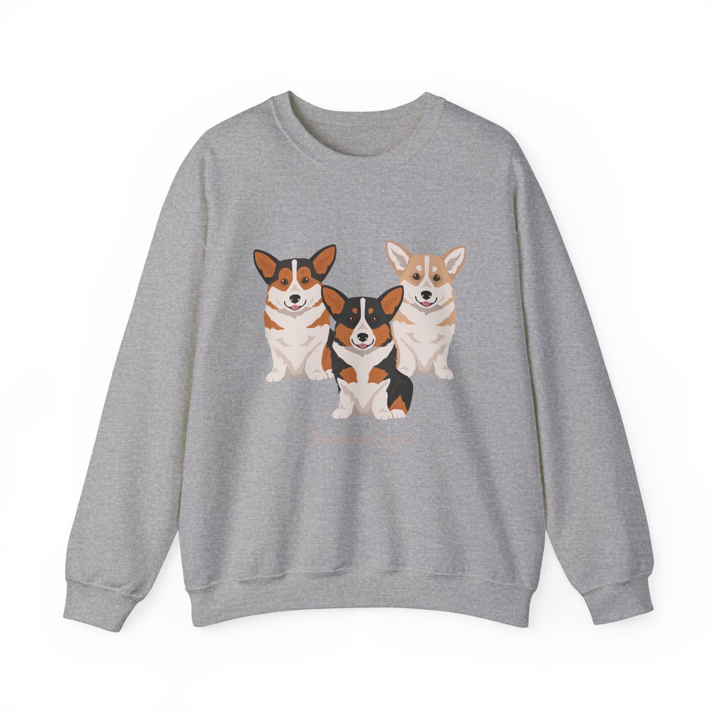 Pembroke Welsh Corgi Dog Unisex Heavy Blend Crewneck Sweatshirt, Corgi Mom, Corgi Gift, Corgi Lover