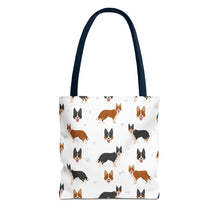 Load image into Gallery viewer, Welsh Sheepdog Dog Tote Bag, Sheepdog Dog Mom Gift
