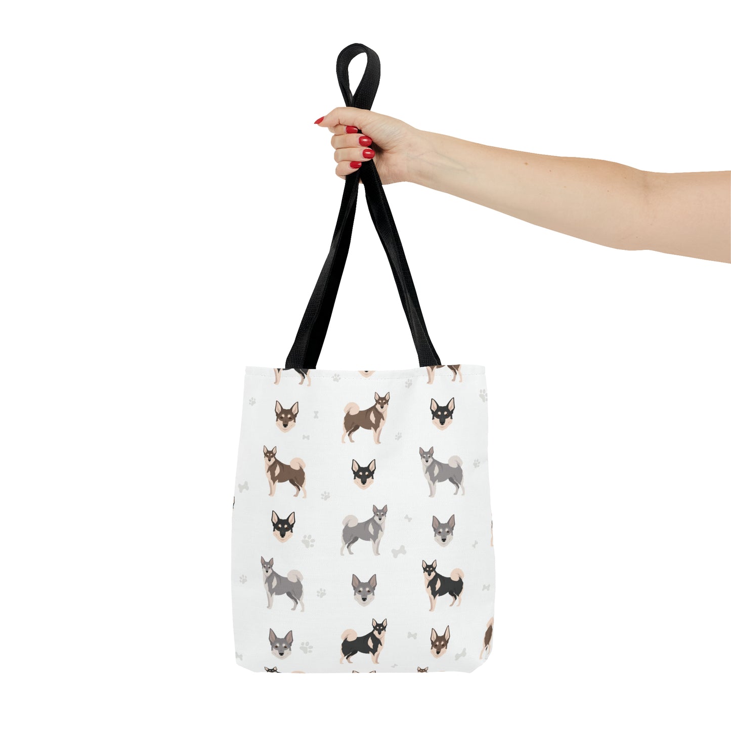 Swedish Elkhound Dog Tote Bag, Pyrenees Dog Mom Gift