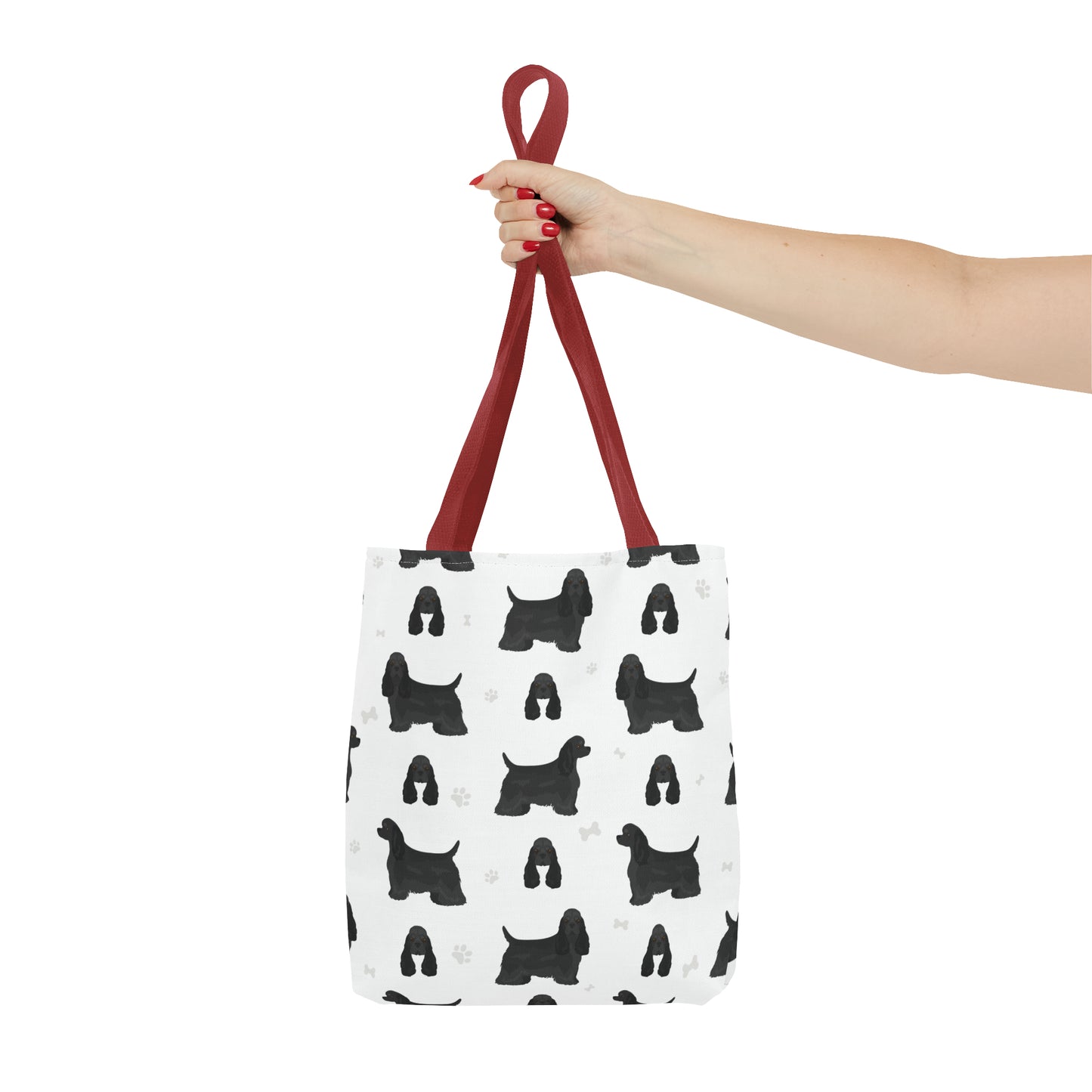 American Cocker Spaniel Dog Tote Bag, Cocker Spaniel Dog Mom Gift