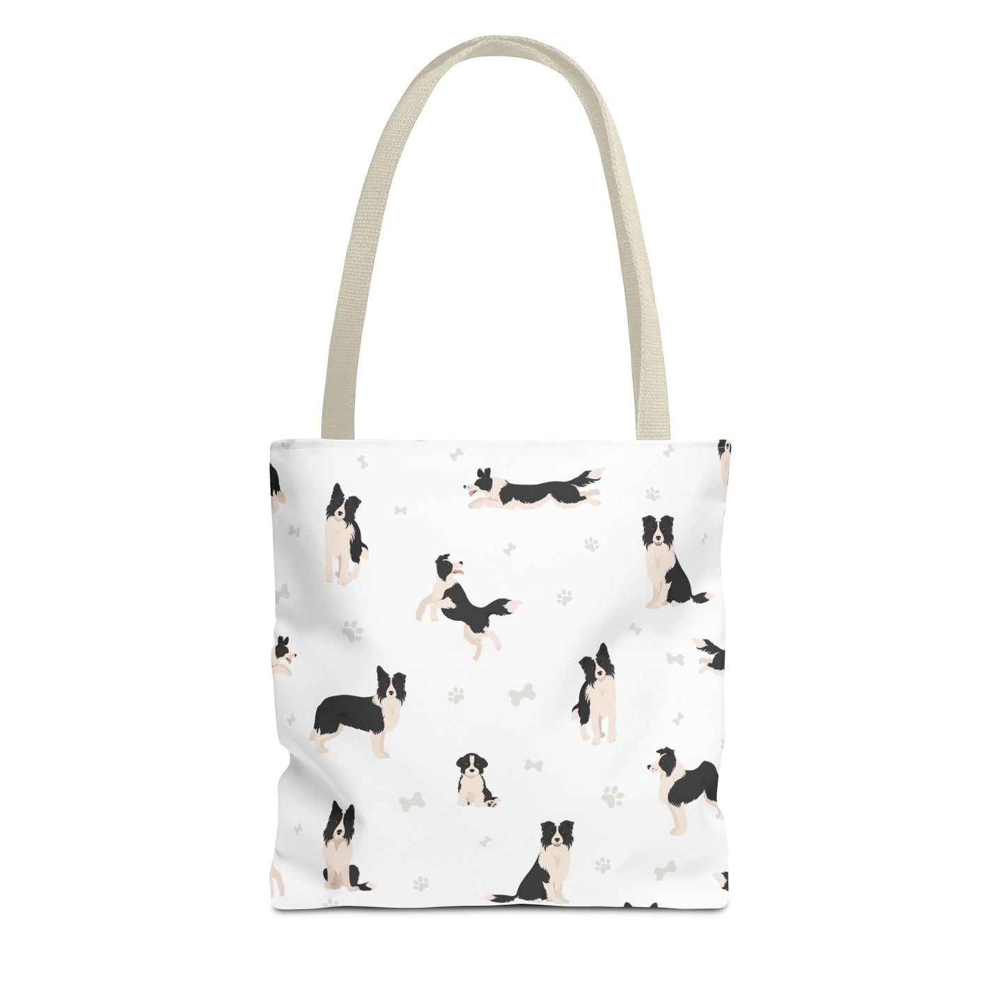 Border Collie Dog Tote Bag, Akita Dog Mom Gift