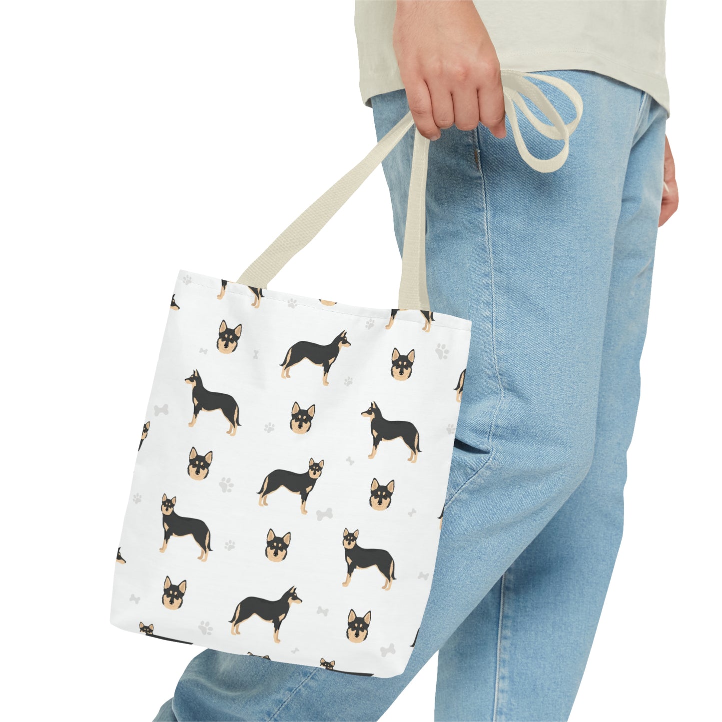 Lapponian Herder Dog Tote Bag, Lapponian Dog Mom Gift