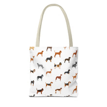 Load image into Gallery viewer, AKC Hound Dog Group Tote Bag, Dog Mom Gift
