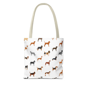 AKC Hound Dog Group Tote Bag, Dog Mom Gift