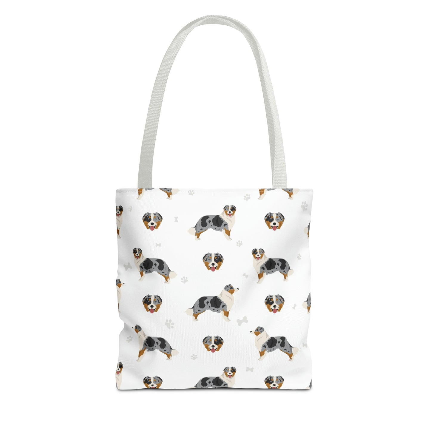 Australian Shepherd Dog Tote Bag, Aussie Dog Mom Gift