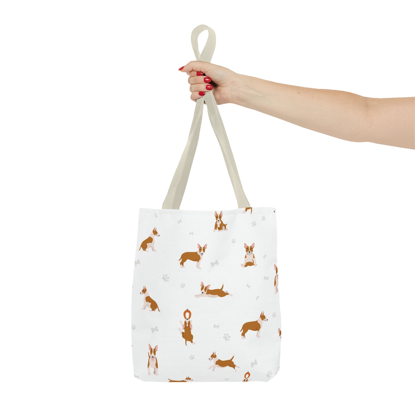 Bull Terrier Dog Tote Bag, Bull Terrier Dog Mom Gift