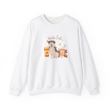 Load image into Gallery viewer, Aidi Dog Fall Unisex Heavy Blend Crewneck Sweatshirt
