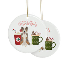 Load image into Gallery viewer, Border Collie Dog Ceramic Ornament
