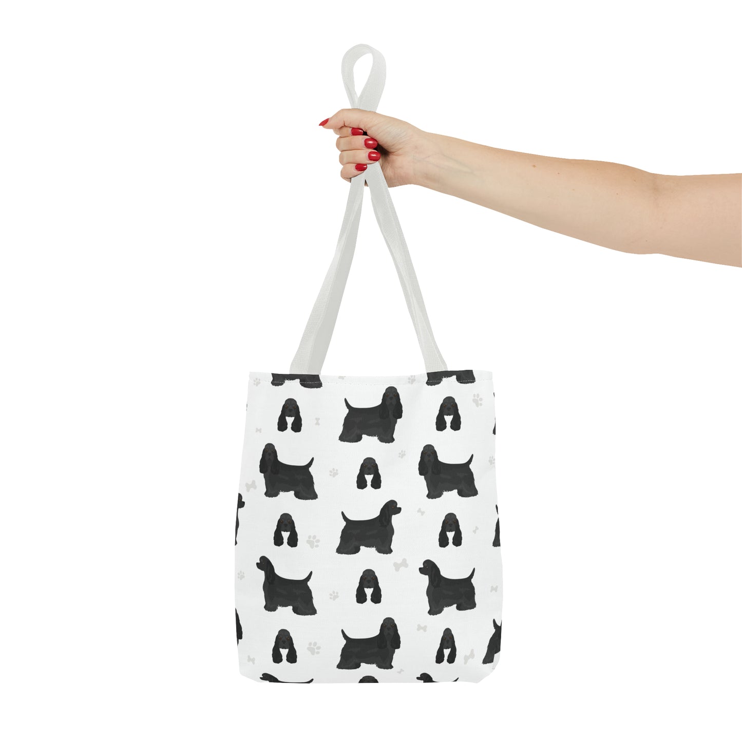 American Cocker Spaniel Dog Tote Bag, Cocker Spaniel Dog Mom Gift